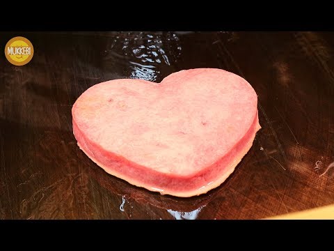 홍대 │ 사랑 호떡 │ Heart-shaped Hotteok │ 한국 길거리 음식 │ Korean Street Food