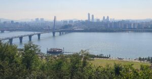 Seoul River Bus Service On The Han River